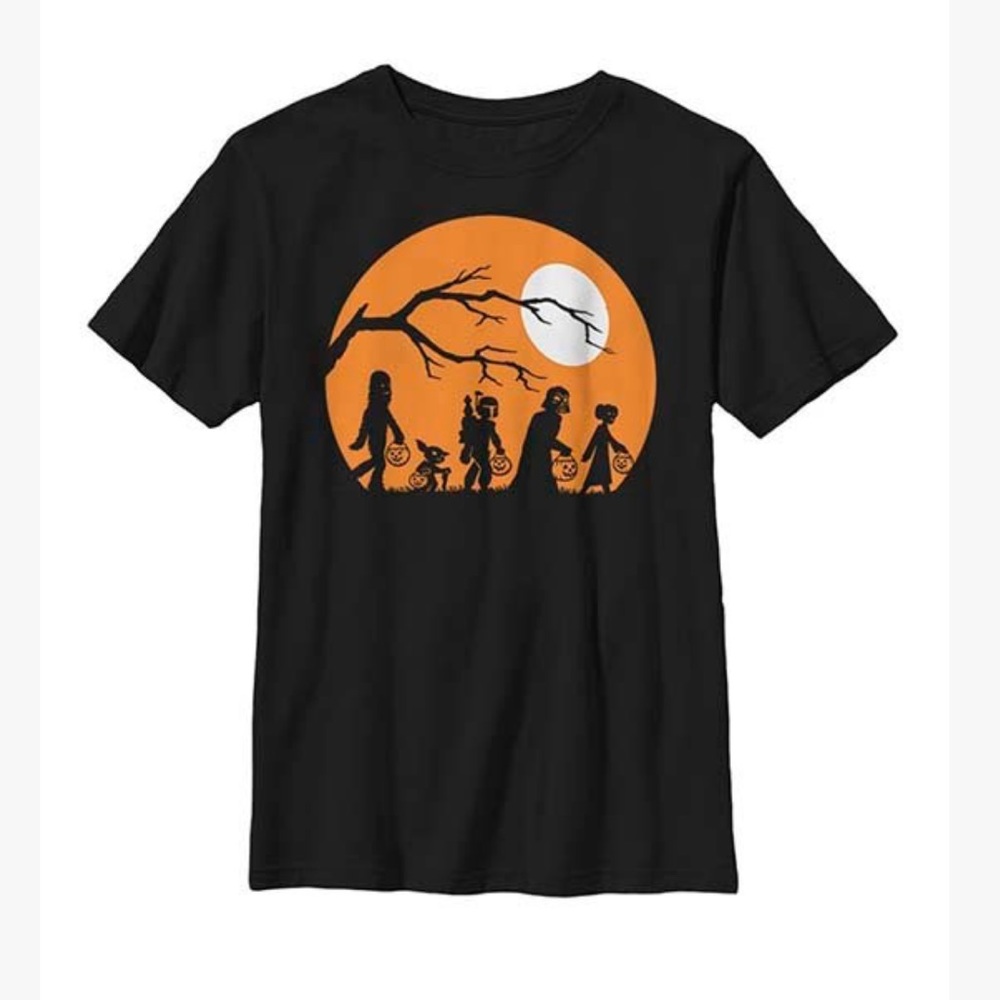 STAR WARS The Haunt Tee Black Boys XXL New! Fifth Sun New!